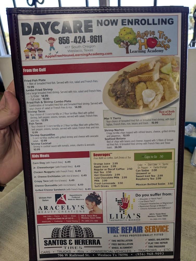 Nancy's Café Menu image 1
