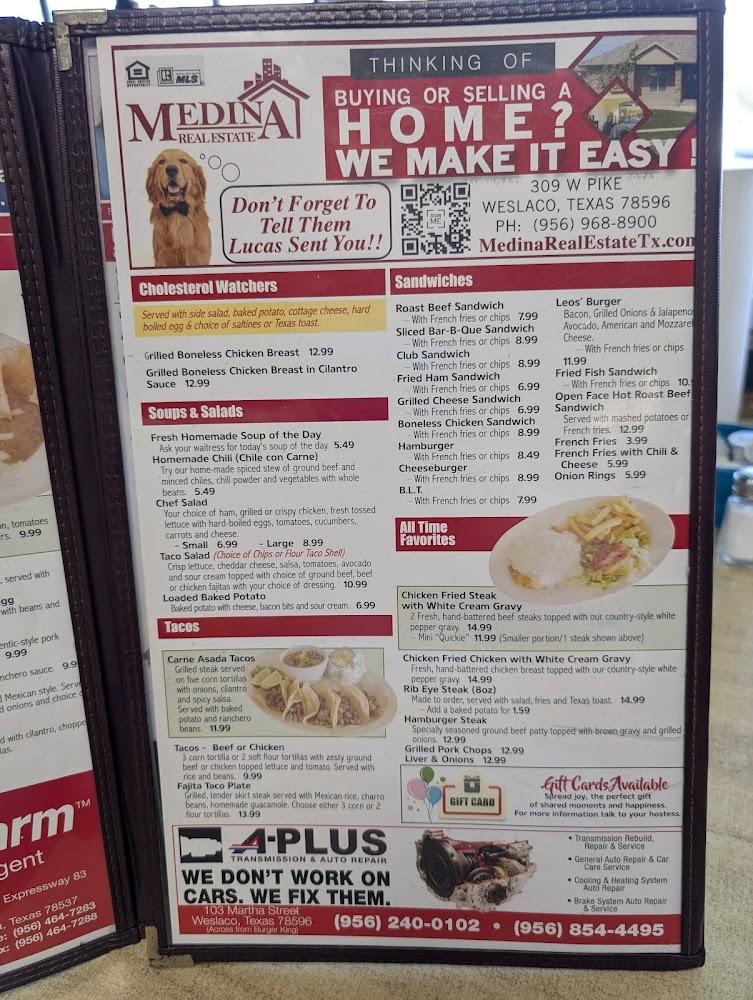 Nancy's Café Menu image 2