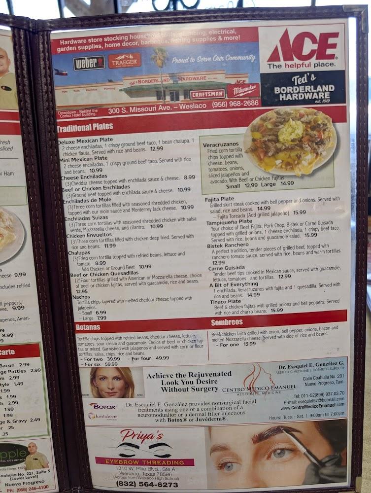 Nancy's Café Menu image 3