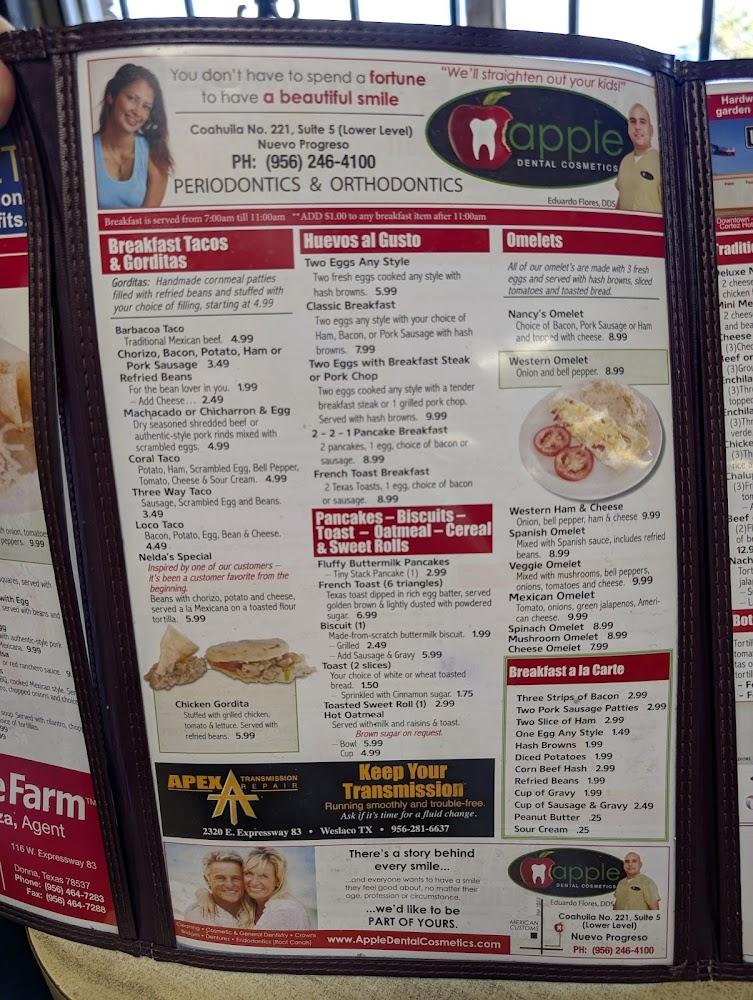 Nancy's Café Menu image 4